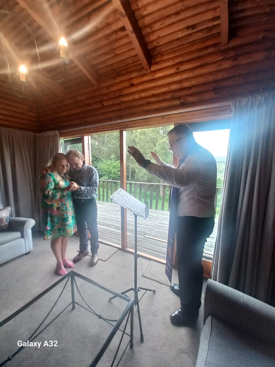 Wedding ceremony by Dr. Gerrit Rademeyer in Wolseley